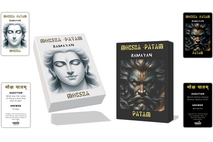 Ramayan Quiz Cards – The Ultimate Battle of Wisdom Between Rama & Ravana